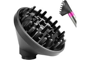 MENGTIGER Diffuser Attachment for Dyson Airwrap Styler - Enhanced Curl Definition, Quick Dry Technology, Compatible with Dyson Airwrap Attachments