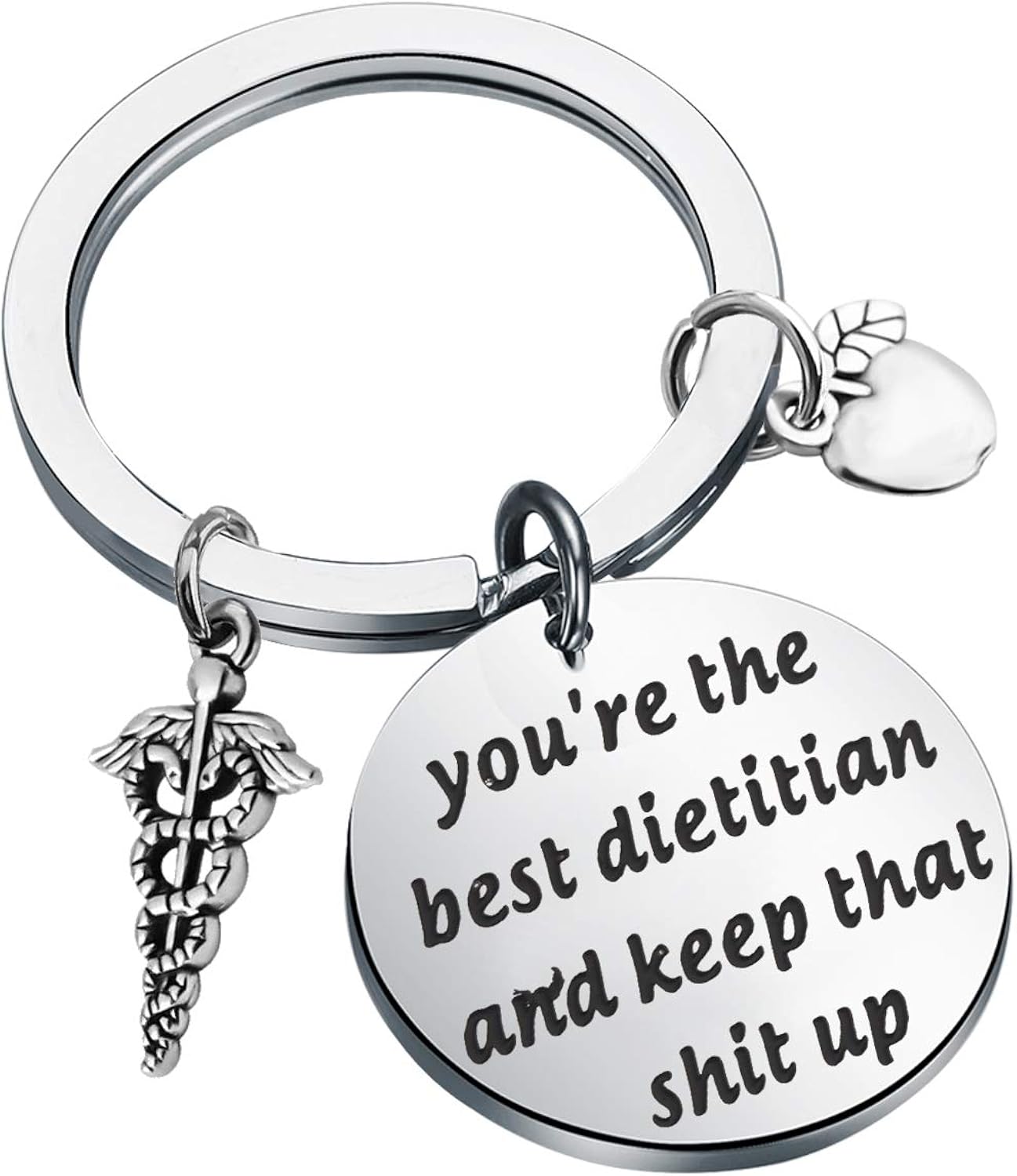 SEIRAA RD Registered Dietitian Gifts Appreciation Gift Idea for Nutritionist Teacher You’re The Best Dietitian and Keep That Shit Up Nutrition Student 2020 Graduation