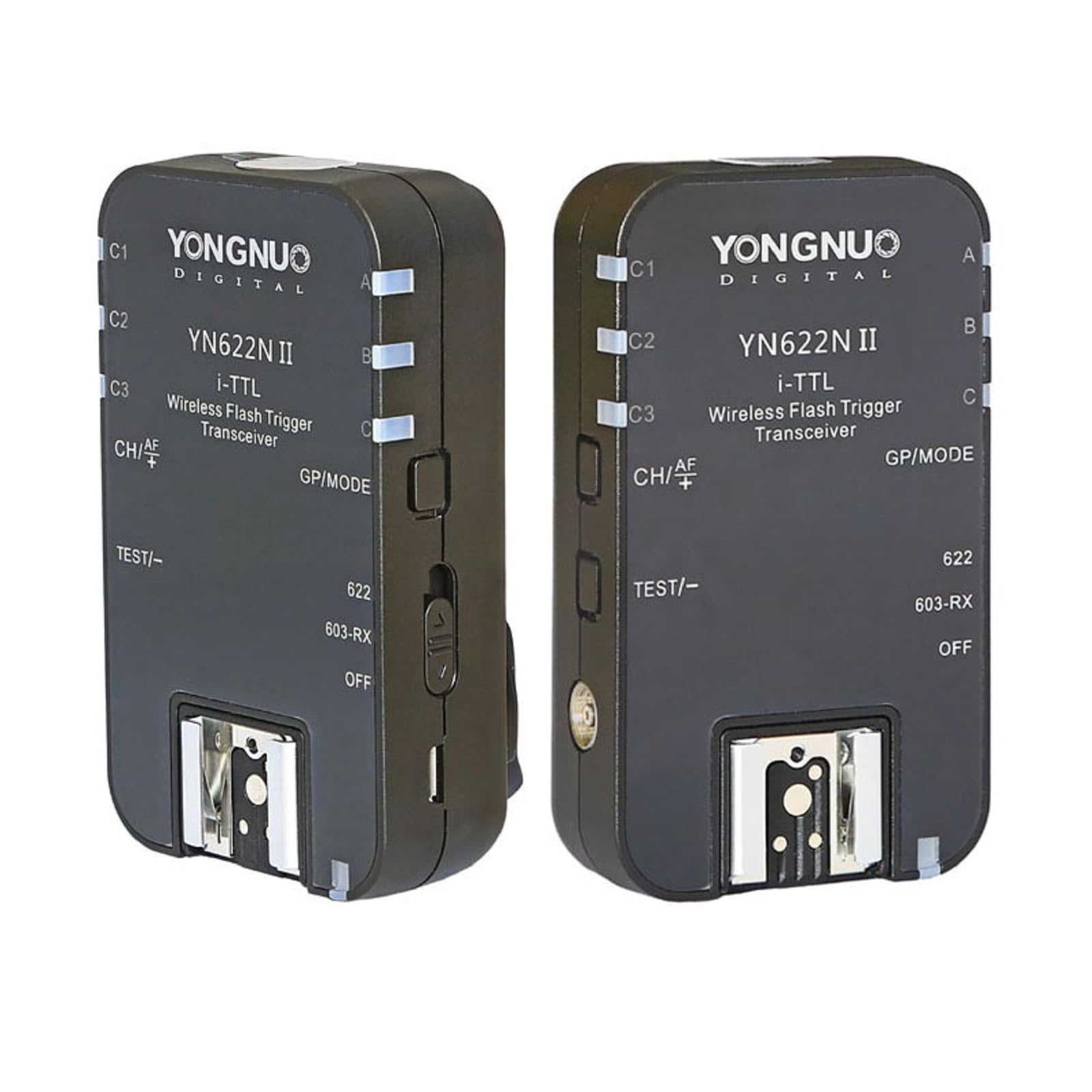 Yongnuo YN622N II Transceiver Kit for Nikon FVl 603-RX AA 7 Channels Black