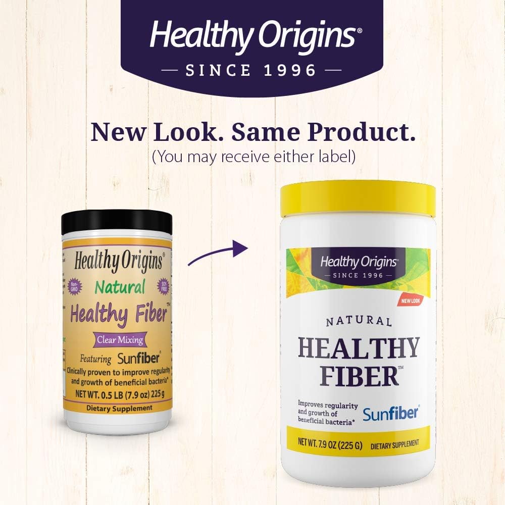 Healthy Origins Fiber All Natural, Non-GMO, 7.9 Ounce: Health & Personal Care