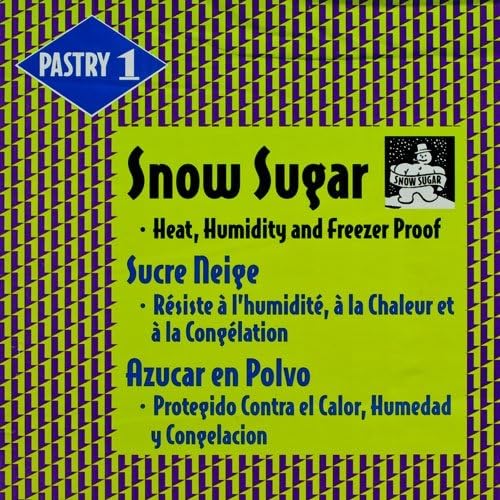 Snow Sugar - Heat, Humidity and Freezer Proof - 1 box - 22 lb