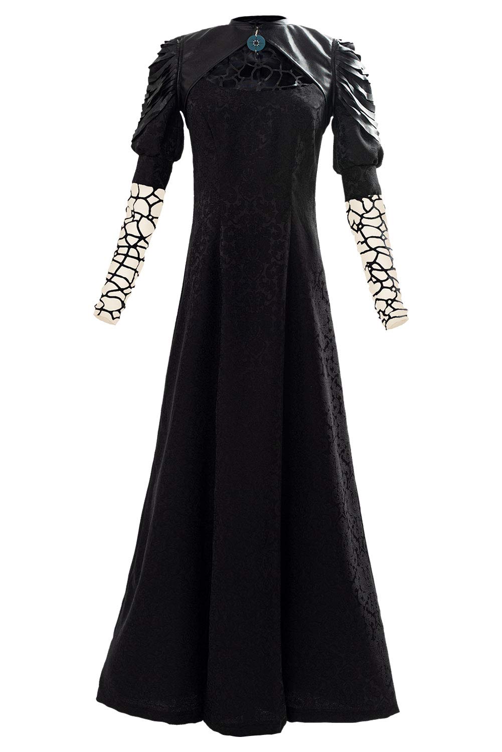 Dark Paradise Yennefer of Vengerberg Cosplay Costume Dress Halloween Gothic Gown Outfit for Women