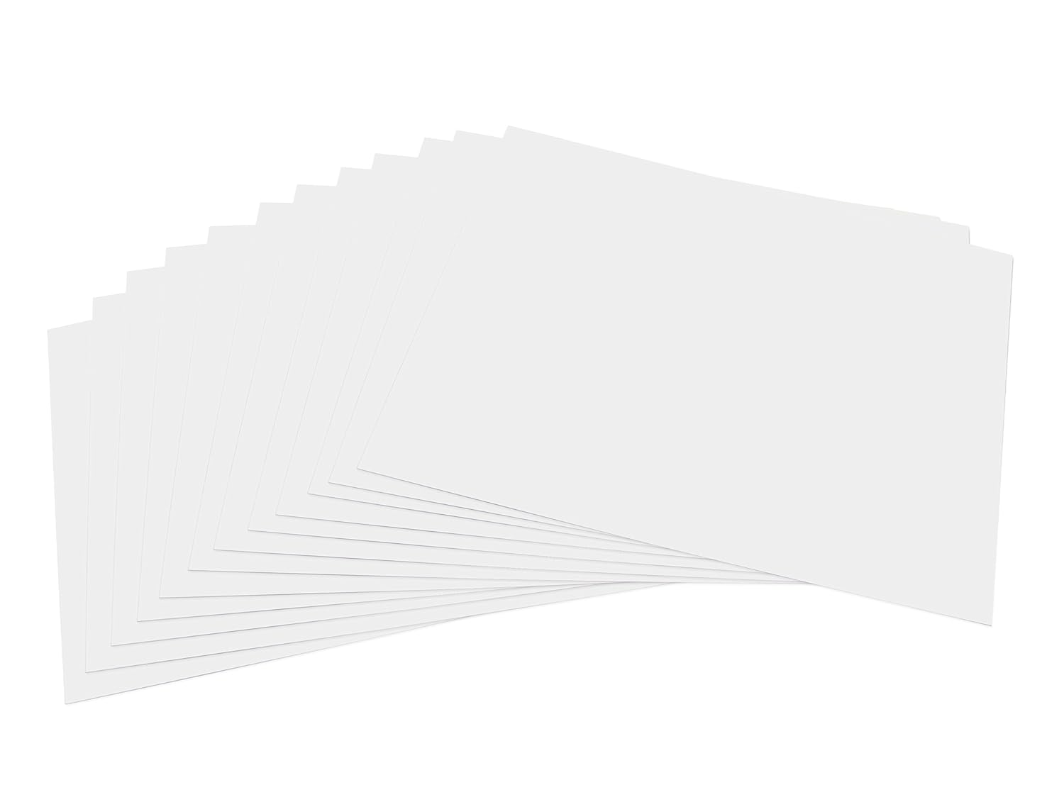 A2 Desk pad Holder Refill, 12 Sheets, 120gsm White Recycled Paper