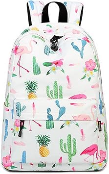 flamingo school backpack