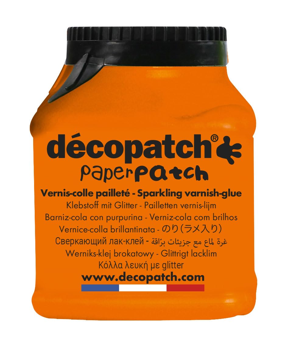 Décopatch PaperPatch Glue with Glitter, 180g