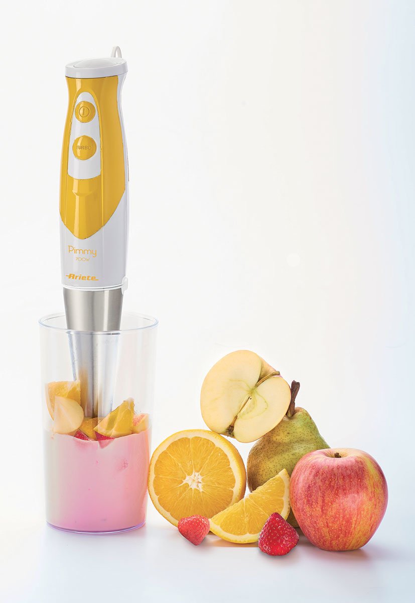 Ariete 887 1602720887-Batidora de Varilla, Color, 700 W, Naranja, Blanco: Amazon.es: Hogar