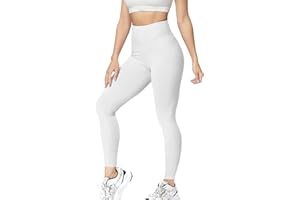 VALANDY High Waisted Leggings for Women Stretch Tummy Control Workout Running Yoga Pants Reg&Plus Size