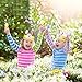 UNOMOR Easter Crafts with Bunny Ears for Kids, Easter Headbands Hat Decorating Crafts 12 Pack