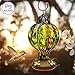 Best Home Products Hummingbird Feeder with Perch - Hand-Blown Glass Feeders | Treat ((Multi-Color)
