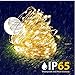 Battery Operated String Lights 200 LED Fairy String Lights Twinkle Lights Battery Operated String Lights with Remote Control Timer 8 Modes 60ft Silver Plated Copper Wedding Party