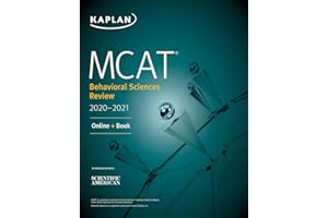 MCAT Behavioral Sciences Review 2020-2021: Online + Book (Kaplan Test Prep)