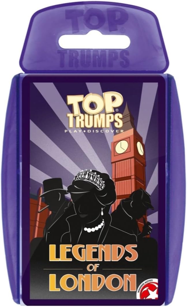 Legends of London Top Trumps Card Game