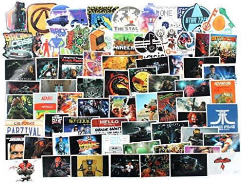 Sticker Decals - 117 Pcs Classic Laptop Vinyl Stickers car Sticker for Snowboard Motorcycle Bicycle Phone Mac Computer DIY Keyboard Car Window Bumper Wall Luggage Decal Graffiti Patches