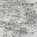 lieomo 1000pcs 0.85 Inch Tone Gourd Bulb Pear-Shaped Safety Pins for Hanging Tags-Bronze