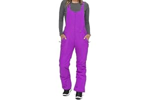 Hvyesh Snow Pants Womens Bib Overalls for Women Winter Ski Pants Trendy 2024 Snow Bib WaterproInsulated