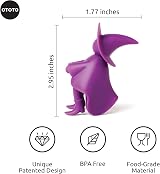 OTOTO Agatha Kitchen Spoon Rest - Spatula Holder Heat Resistant BPA Free view 2