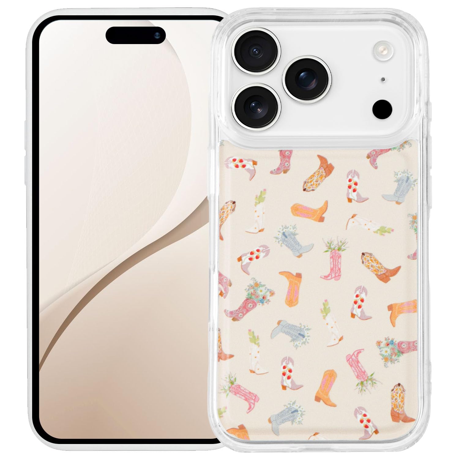 Walli Cases for iPhone 17 Pro Aesthetic Magnetic Phone Case Compatible Magnetic Wallet & Accessories – Cute, Trendy Vegan Leather Phone Cover fits iPhone 17 Pro Series