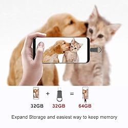 32GB USB C Flash Drive, 2-in-1 OTG USB 3.0 Thumb