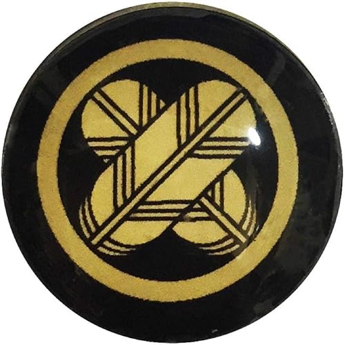 Amazon Co Jp 家紋ピンバッジ mm 丸に違い鷹の羽 浅野幸長 ピンバッチ Pins 家紋 ジュエリー