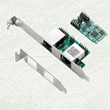 Lodokdre M.2 to Dual Port 2.5G Gigabit Network Card 2 RJ45 2500Mbps 1000M B/M view 4