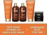 Baylis & Harding Men's Luxury Travel Bag Gift Set Black Pepper Ginseng Vegan view 3