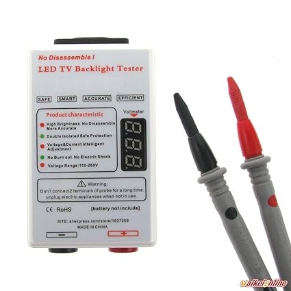 TD 0-300V Output All Size LED LCD TV Backlight Tester Meter Tool Lamp Beads