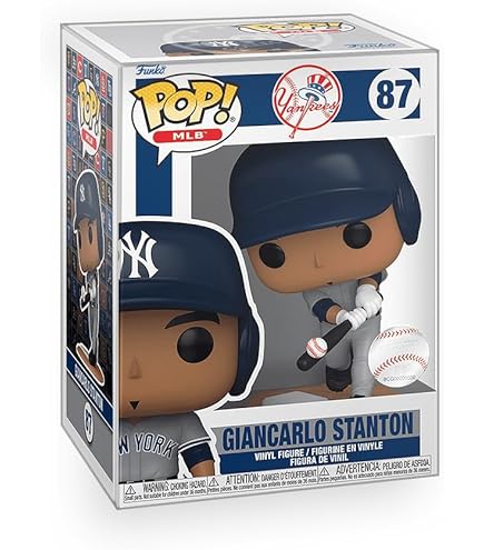 POP MLB: Yankees - Boneco de vinil Aaron Judge Funko (incluído com