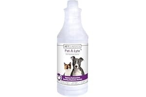 Vet Classics Pet-A-Lyte Oral Electrolyte Solution for Dogs and Cats – Helps Replace Fluids Lost from Pet Dehydration, Diarrhea, Vomiting – Replaces Dog Electrolytes – 32 Oz.