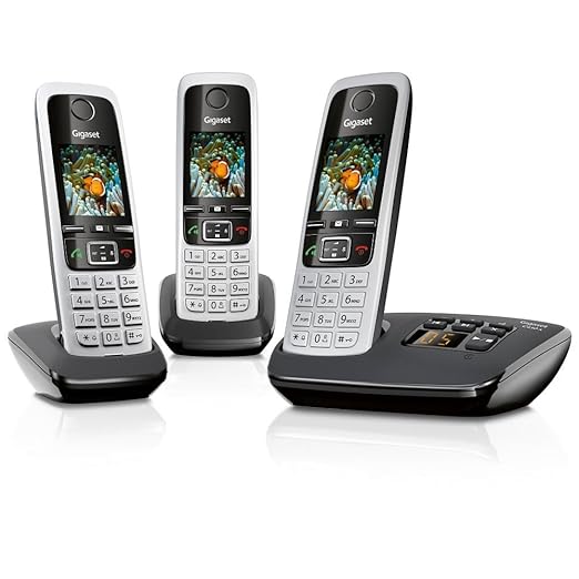 Gigaset C430A Trio, schwarz