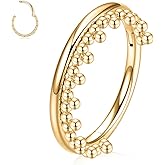 FUNLMO 316L Surgical Steel Nose Ring Cartilage Earring Conch Helix Daith Rook Tragus Piercing Jewelry Septum Jewelry