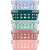 Ello Duraglass Glass Food Storage Meal Prep Containers