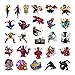 shuyilong Superhero Stickers Packs for Kids(100pcs) Marvel Avengers Decals for Water Bottles MacBook Car Helmet Bike Motorcycle Bumper Skateboards Luggage Snowboard,Graffiti Patches for Party Favors