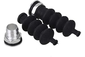 logyues 2pcs RC Boat Push Rod Rubber Seal Bellow and Fitting 42 mm