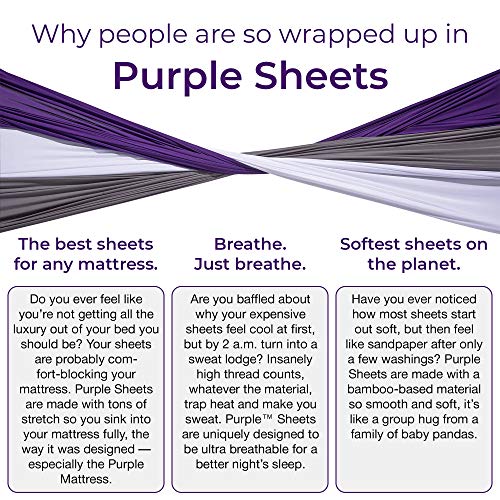 The Purple Sheets (Purple, Full/Queen) Pricepulse