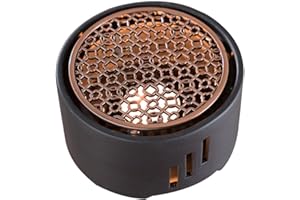 Homoyoyo Ceramic Teapot Warmer Tea Pot Heater Coffee Tea Warmer Tea Light Candle Base Tea Stove Warmer with Cushion for Borosilicate Glass Teapot Cast Iron Teapot and Other Heatproof Dish