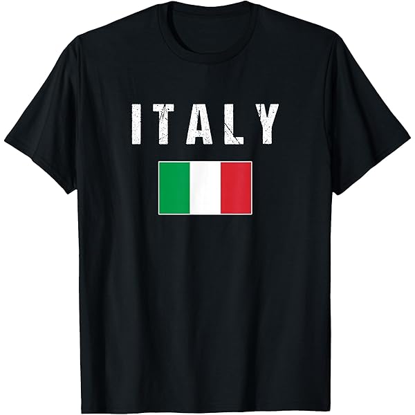 ITALIAN FABRIC BASIC T-SHIRTS Lサイズ Amazon.com: Vintage Italia Italian Flag Italy Men Women Kids Youth