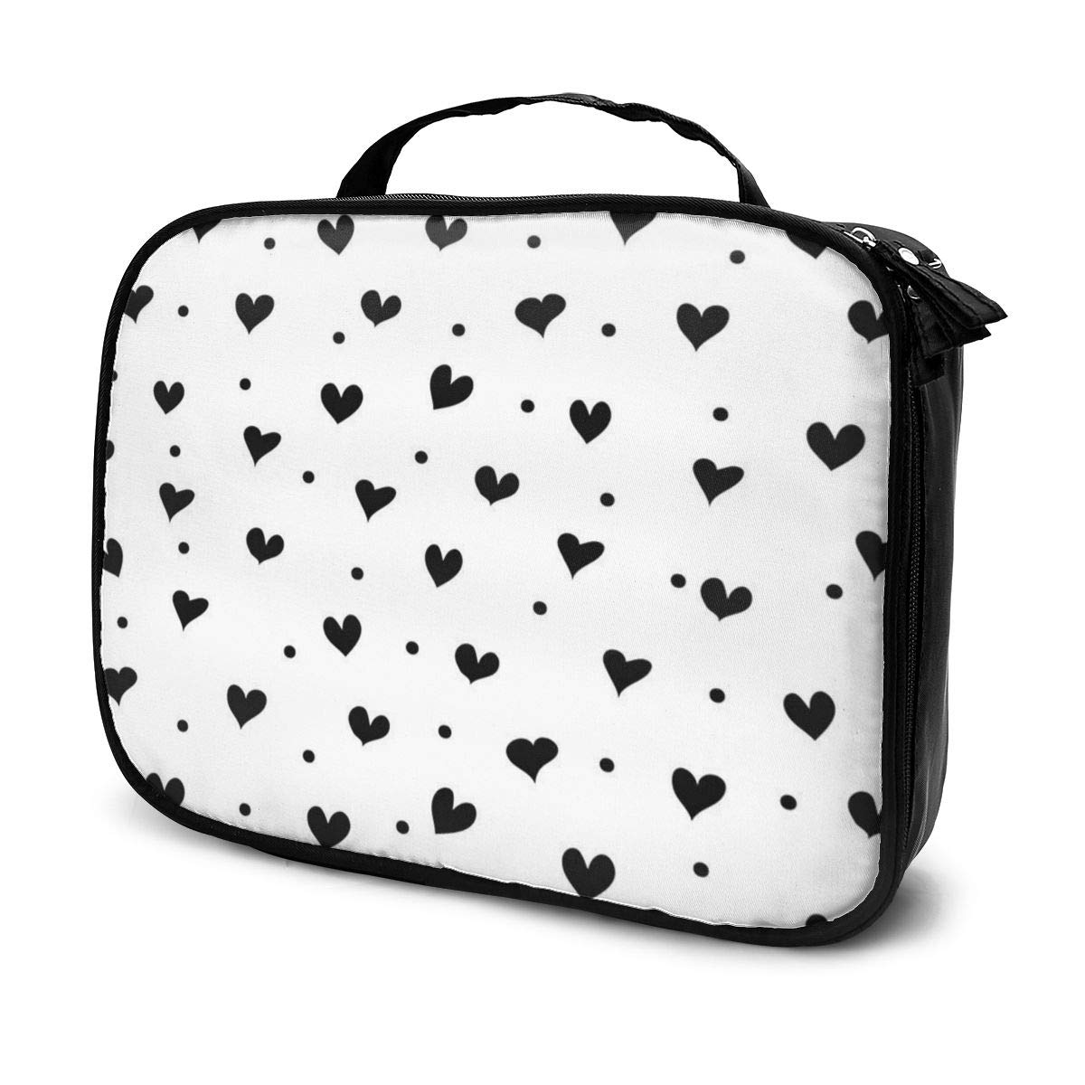 Best Clear Makeup Bag Heart Pattern