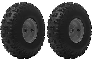 HQAPR Snow Blower 934-04282B,634-0232, 634-04282, 934-0232 Wheel Assembly for MTD, Troy-Bilt, Bolens, Huskee Yard Machines and Yard Man,10 in. x 4 in. tires, 2Pack