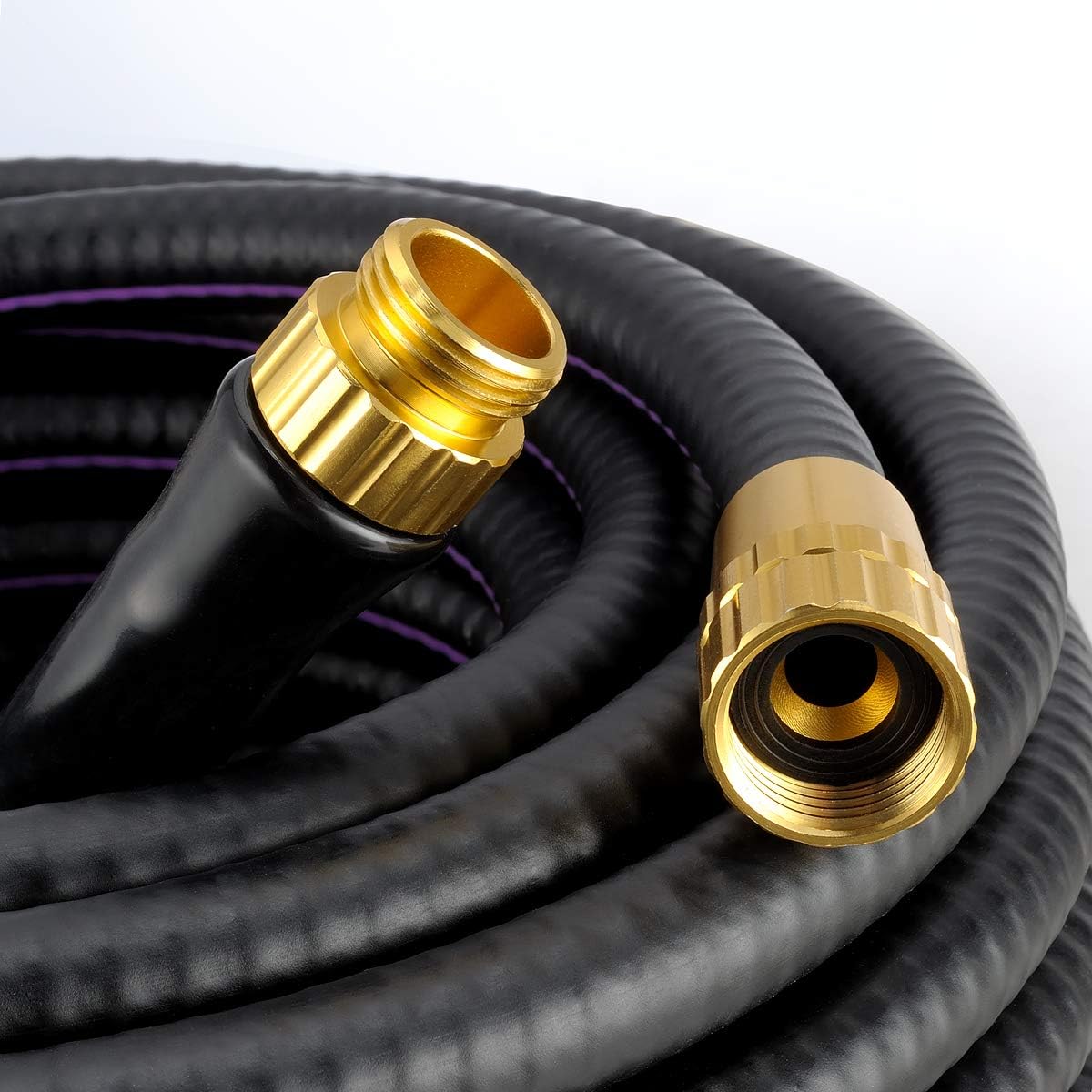 Giraffe Reinforced Garden Hose 5/8 in. x 50 ft, Never Kink Polyvinyl Chloride Heavy Duty Water Hose : Garden & Outdoor