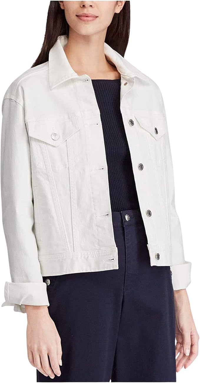 ralph lauren denim jacket women