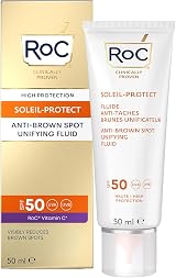RoC Soleil Protect Sun Cream SPF50 Anti Brown Spots Unifying Fluid 50 ml