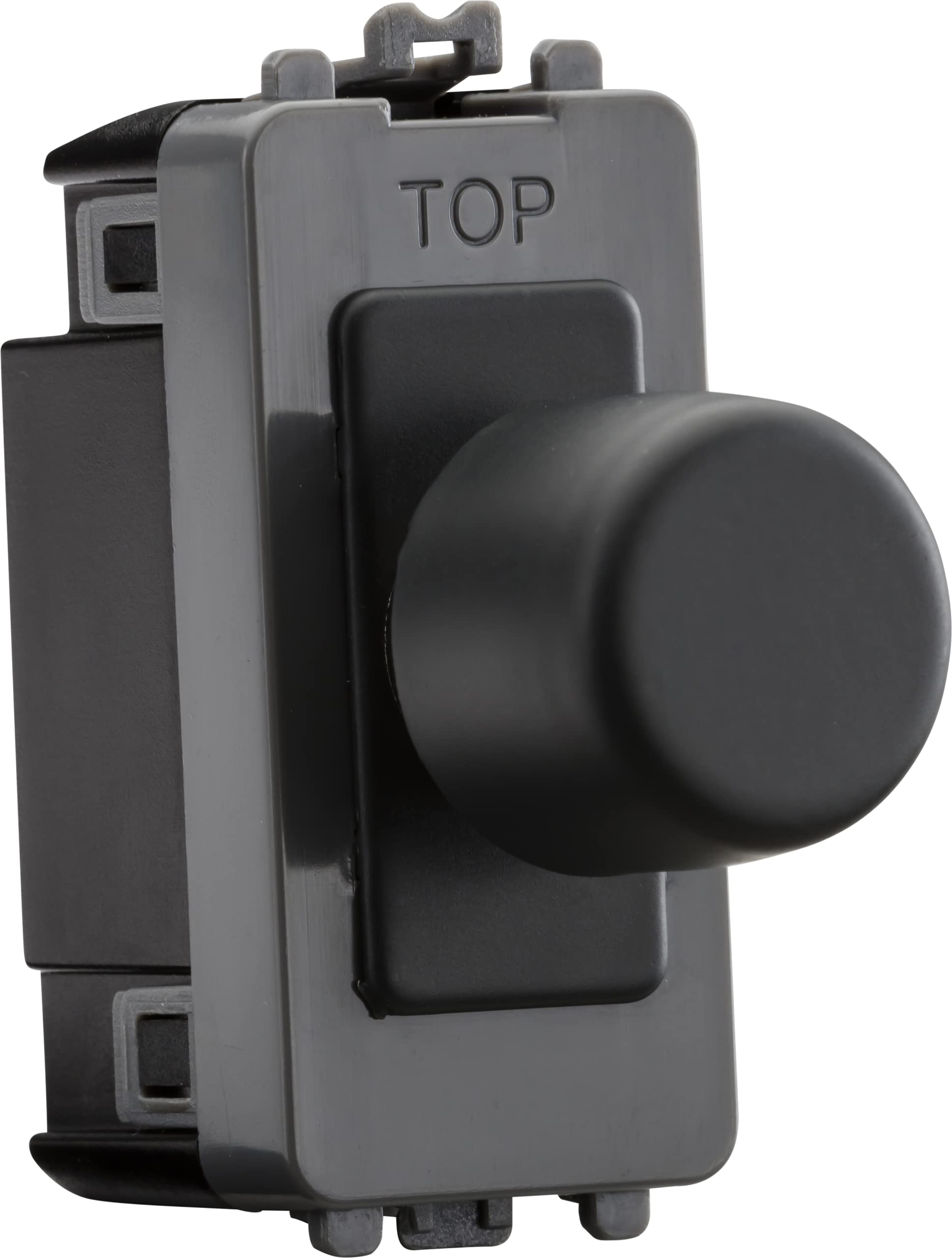 1G 2-Way 10-200W (10-100W LED) Trailing Edge dimmer - Anthracite