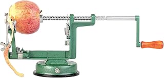 Rosenstein & Söhne Apfelschneider: Profi-Apfelschäler und -Schneider (Apfelschälmaschine)