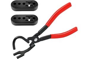 Alrens 38350 Exhaust Hanger Removal Tool Kit, Exhaust Hanger and Rubber Bracket Separation Exhaust Pliers with 2PCS 4-Hole Ru