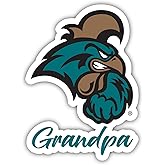 Coastal Carolina University 4 Inch Proud Grandpa Die Cut Decal Officially Licensed Collegiate Product