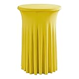 30 inches 32" Highboy Cocktail Round Stretch