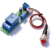 Timer Relay Module, DC 12V Adjustable Timer Delay Turn Off Module Timing Relay Time Switch 1~10sec