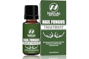 NATRULO Nail & Toenail Repair Oil - Natural Nail Balm with Tea Tree Oil - 100% Pure Liquid Homeopathic Fighter Remedy - Restores Clear Healthy Nails, Made in USA