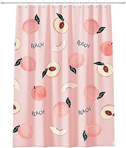 SkrLights Cortina de Ducha de Inodoro, Cortina de baño, Lona, Cortina