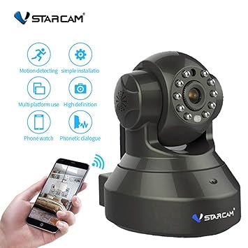 Amazon.com: Vstarcam C7837WIP Cámara IP inalámbrica 720P HD ...